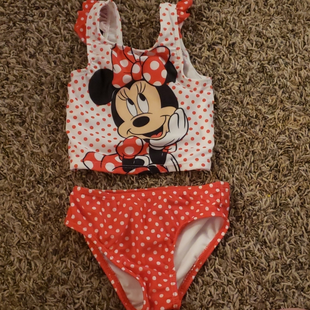 Minnie mouse swim suit